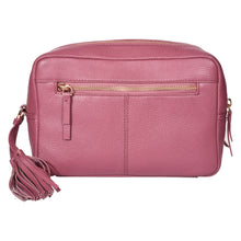 Load image into Gallery viewer, Sassora Premium Leather Women Travel Toiletry Pouch