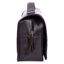 Load image into Gallery viewer, Sassora Genuine Leather Hanging Toiletry Pouch with Metal Hook & Multi-Compartment Organizer