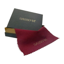 Load image into Gallery viewer, Sasoora Genuine Leather RFID Card Holder & Key Ring Gift Combo Set for Unisex