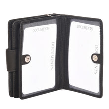 Load image into Gallery viewer, Sassora Genuine Leather Women and Girls RFID Protected Black Wallet