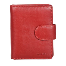 Load image into Gallery viewer, Sassora Genuine Leather Women RFID Protected Wallet (6 Card Slots)