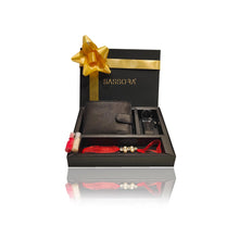 Load image into Gallery viewer, Sassora Black Genuine Leather Men's Wallet, Keychain and Rakhi Combo Set(SSRA1 Gift-for Him)
