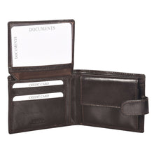 Load image into Gallery viewer, Sassora Genuine Leather Large Size RFID Protected Wallet for Men