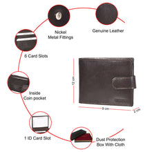 Load image into Gallery viewer, Sassora Genuine Leather Large Size RFID Protected Wallet for Men