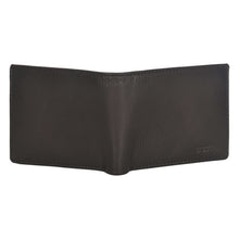 Load image into Gallery viewer, Sassora Genuine Leather Small Black Wallet for Men and Women