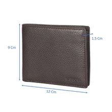 Load image into Gallery viewer, Sassora Genuine Leather RFID Medium Men's Wallet with 6 Card Slots