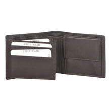 Load image into Gallery viewer, Sassora Genuine Leather RFID Medium Men's Wallet with 6 Card Slots