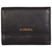 Load image into Gallery viewer, Sassora 100 % Genuine Leather Medium RFID Women Wallet