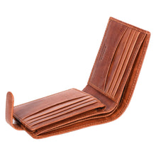 Load image into Gallery viewer, Sassora Premium Leather Medium Men's Loop Closure RFID Wallet
