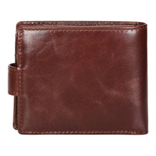 Load image into Gallery viewer, Sassora Premium Leather Medium Snap Closure RFID Wallet For Men