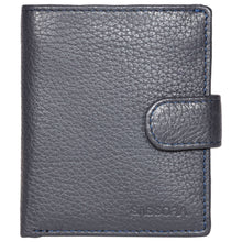 Load image into Gallery viewer, Sassora Premium Leather Small RFID Snap Closure Notecase