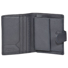 Load image into Gallery viewer, Sassora Premium Leather Small RFID Snap Closure Notecase