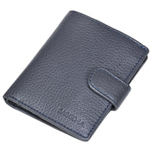Load image into Gallery viewer, Sassora Premium Leather Small RFID Snap Closure Notecase