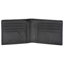 Load image into Gallery viewer, Sassora Premium Leather Large Black Men's RFID Wallet