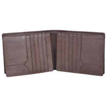 Load image into Gallery viewer, Sassora Premium Leather Large Men's RFID Bi-Fold Wallet With 20 Card Slots