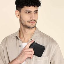 Load image into Gallery viewer, Sassora Genuine Premium Leather Medium Men's RFID Wallet