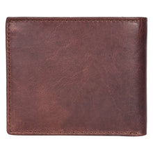 Load image into Gallery viewer, Sassora Premium Leather Medium Size Men RFID Bifold Wallet