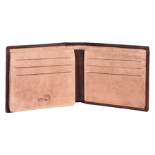 Load image into Gallery viewer, Sassora Premium Leather Medium Size Men RFID Bifold Wallet