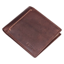 Load image into Gallery viewer, Sassora Premium Leather Medium Size Men RFID Bifold Wallet