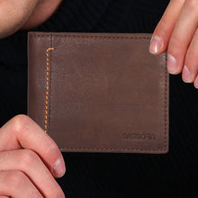 Load image into Gallery viewer, Sassora 100% Genuine Leather Bi-Fold RFID Wallet