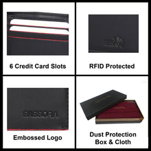 Load image into Gallery viewer, Sassora Premium Leather Bifold RFID Wallet For Men