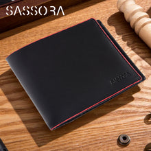 Load image into Gallery viewer, Sassora Premium Leather Bifold RFID Men's Wallet