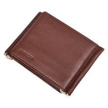 Load image into Gallery viewer, SASSORA Genuine Leather RFID Protected Bi-Fold Wallet with Dual Money Clips