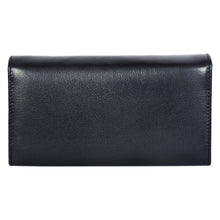 Load image into Gallery viewer, Sassora Women’s Genuine Leather RFID Long Wallet with Kiss Lock