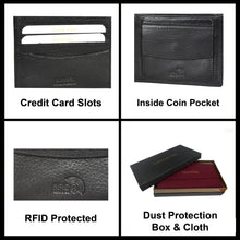 Load image into Gallery viewer, Sassora Premium Leather Bifold RFID Men Money Wallet