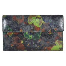 Load image into Gallery viewer, Sassora Women's RFID Leather Wallet – 19 Card Slots, Large Printed Pattern Purse with Multiple Compartments & Zip Pockets