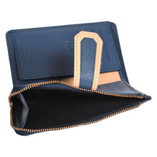 Load image into Gallery viewer, Sassora Premium Leather Ladies Medium Snap Closure RFID Wallet