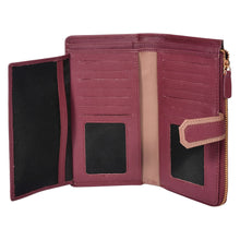 Load image into Gallery viewer, Sassora Premium Leather Women RFID Snap Closure Purse