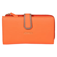 Load image into Gallery viewer, Sassora Premium Leather Women RFID Snap Closure Purse