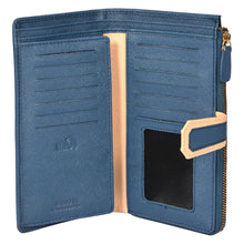 Load image into Gallery viewer, Sassora Premium Leather Girls Large RFID Snap Closure Purse