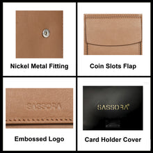 Load image into Gallery viewer, Sassora Premium Leather RFID Unisex Wallet