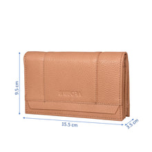 Load image into Gallery viewer, Sassora Premium Leather Women RFID Medium Wallet
