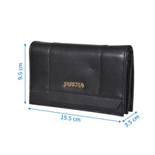 Load image into Gallery viewer, Sassora Premium Leather Ladies RFID Medium Wallet