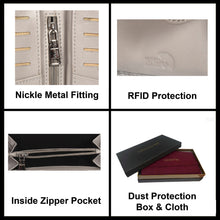 Load image into Gallery viewer, Sassora Genuine Leather Ladies RFID Purse Wallet