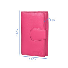 Load image into Gallery viewer, Sassora Genuine Leather Women RFID Purse Wallet
