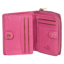 Load image into Gallery viewer, Sassora Premium Leather Small Handy Women RFID Wallet