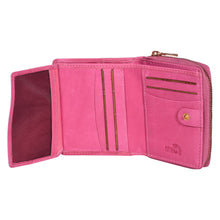 Load image into Gallery viewer, Sassora Premium Leather Small Handy Women RFID Wallet