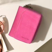 Load image into Gallery viewer, Sassora Premium Leather Small Handy Women RFID Wallet