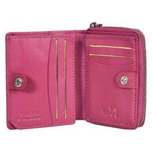 Load image into Gallery viewer, Sassora Premium Leather Small Ladies RFID Wallet