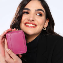 Load image into Gallery viewer, Sassora Premium Leather Small Ladies RFID Wallet