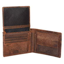 Load image into Gallery viewer, Sassora Premium Leather Embossed pattern large RFID Wallet
