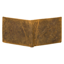 Load image into Gallery viewer, SASSORA Genuine Leather RFID Protected Bi-Fold Wallet with Coin Pocket & ID Slot