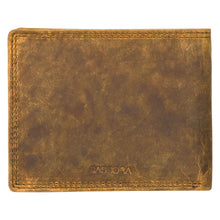 Load image into Gallery viewer, SASSORA Genuine Leather RFID Protected Bi-Fold Wallet with Coin Pocket & ID Slot