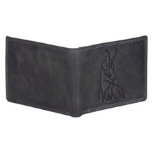 Load image into Gallery viewer, Sassora Genuine Leather Animal Pattern Large RFID Wallet For Boys