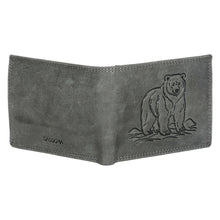 Load image into Gallery viewer, Sassora Premium Leather RFID Blocking Wallet – Animal Embossed Bifold Design