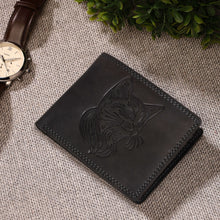 Load image into Gallery viewer, Sassora Pure Leather Embossed Animal Pattern Large RFID Wallet